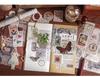 Creative Retro Sticker Art DIY Decorative Sealing Stickers Boxed Stickers