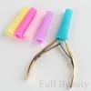 2/5PCS/Set Nipper Protective Cover for Nail Cuticle Scissor Anti-Fall Cover Dead Skin Tweezer Cap Manicure Pedicure Tool NFG-006