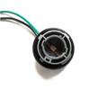 (2) 1156 7506 P21W Turn Signal Light Socket Harness For LED/Incandescent Bulbs