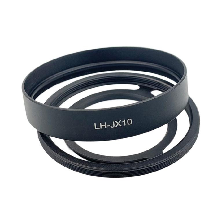 Parasolar Metalic cu Inele Adaptor Filtru Capace pentru Camere DSLR X10 X20 X30 Protecții