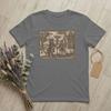 Unisex 18th Century European Woodcut Prints T Shirts Devil in Disguise Cotton Tops Funny Short Sleeve Round Neck Tees Gift TShirts
