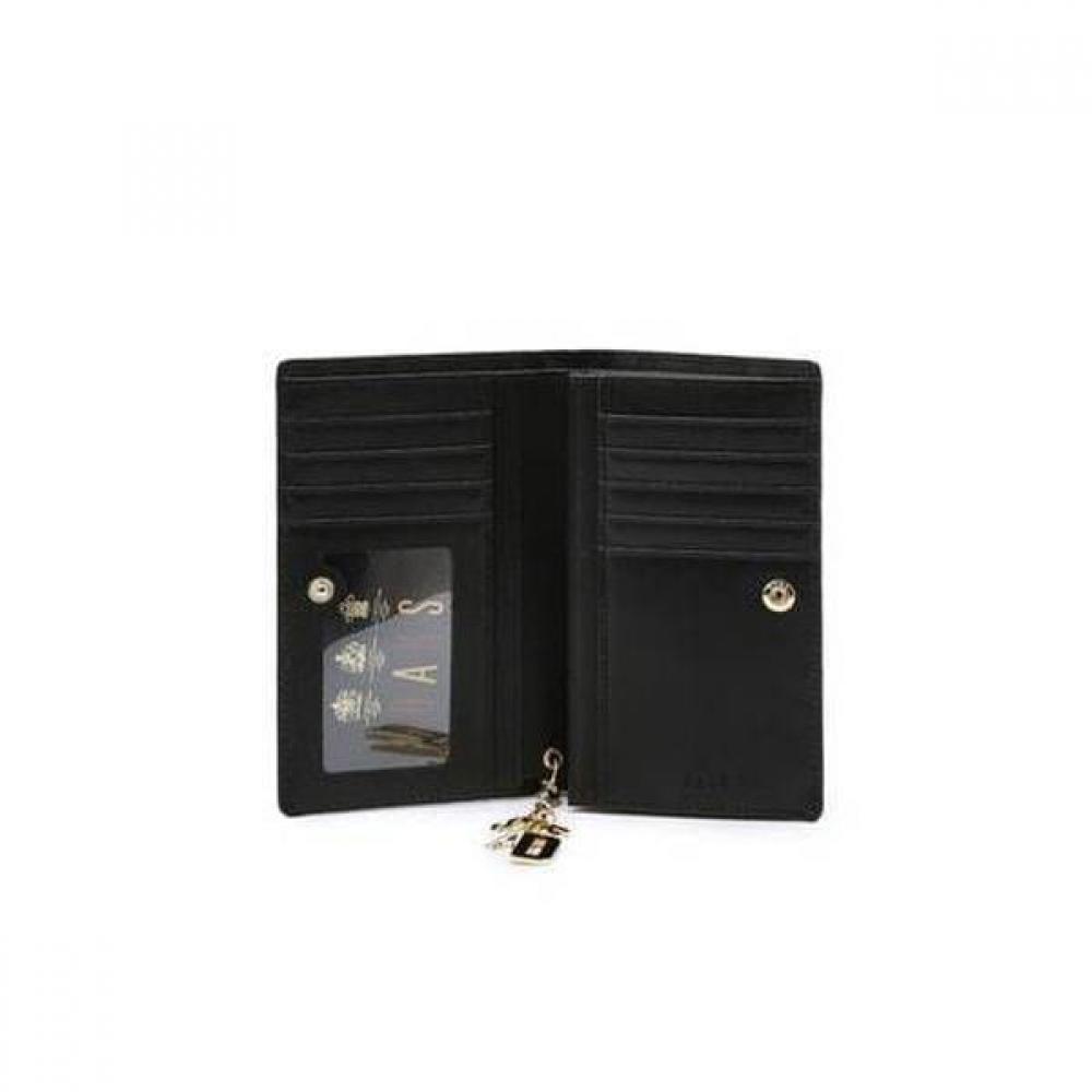 Daks Black Calfskin Gold Dd Compact Wallet Dcwa4f270bk