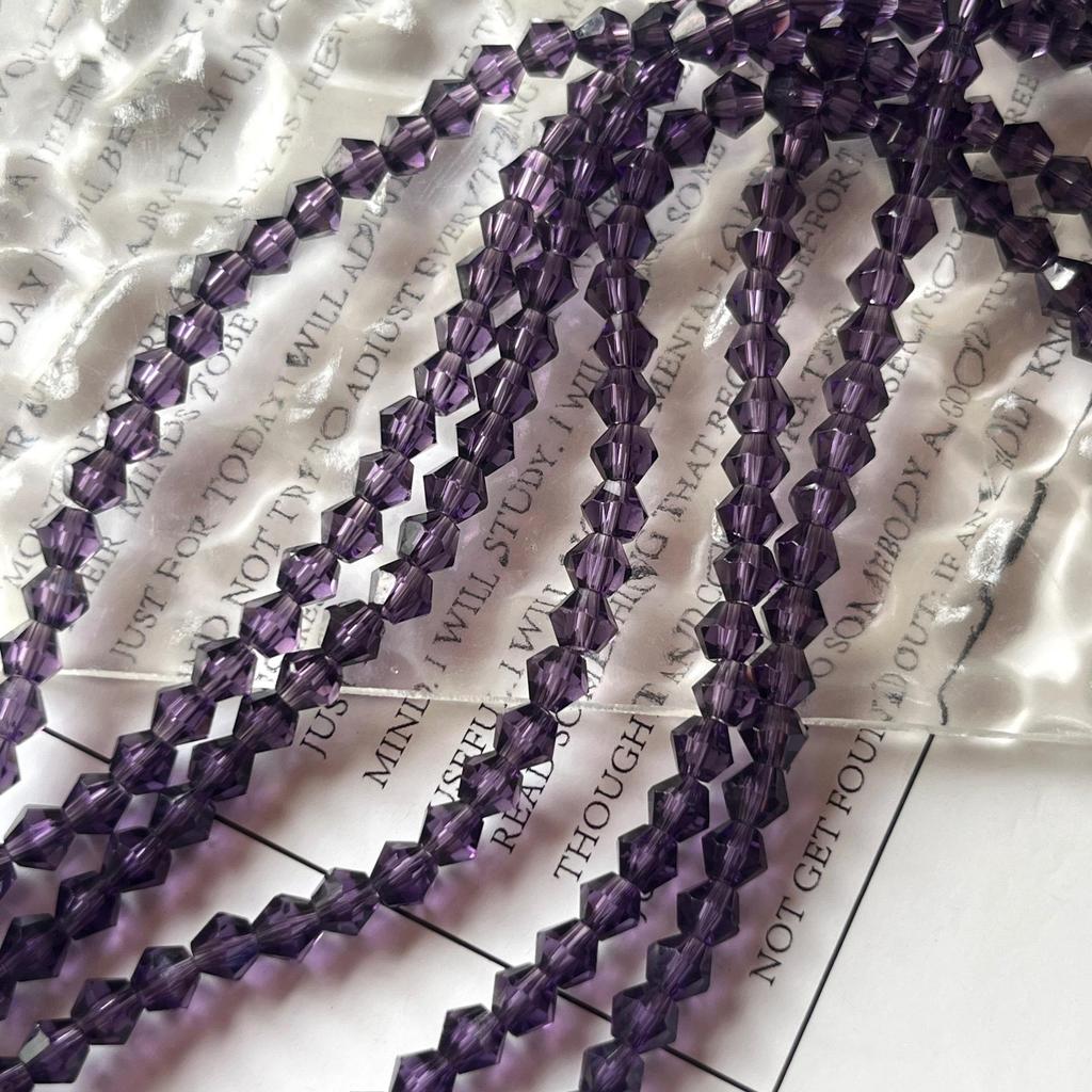 4mm Rhombus Loose Beads for DIY Jewelry: Bracelets, Necklaces, Earrings