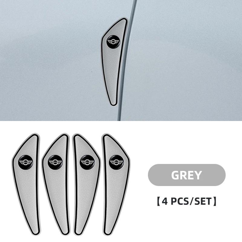 4pcs Car  Bumper Anti-Collision Strip For MINI Cooper JCW Countryman Clubman Cabrio Paceman Coupe Roadster Accessories