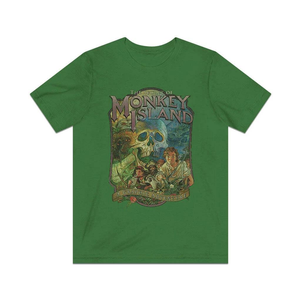 The Secret of Monkey Island 1990 Vintage Men s T shirt L