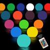 PVC Floating Inflatable Luminous Ball Outdoor Beach Courtyard Garden Entertainment Light Ball With Remote Control