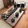 Gongfu Tea Set with Automatic Kettle and Stone Tea Tray