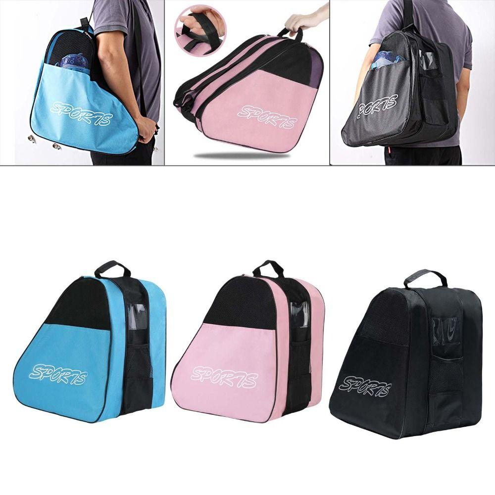 Large Capacity Roller Skates Bag Breathable Skating Shoes Case Ice Skating Bag  Inline Skates