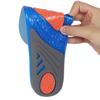 SEBS Tricolor Shock-Absorbing Sports Insole - Breathable, Sweat-Absorbing, Soft Gel TPE Silicone for Training