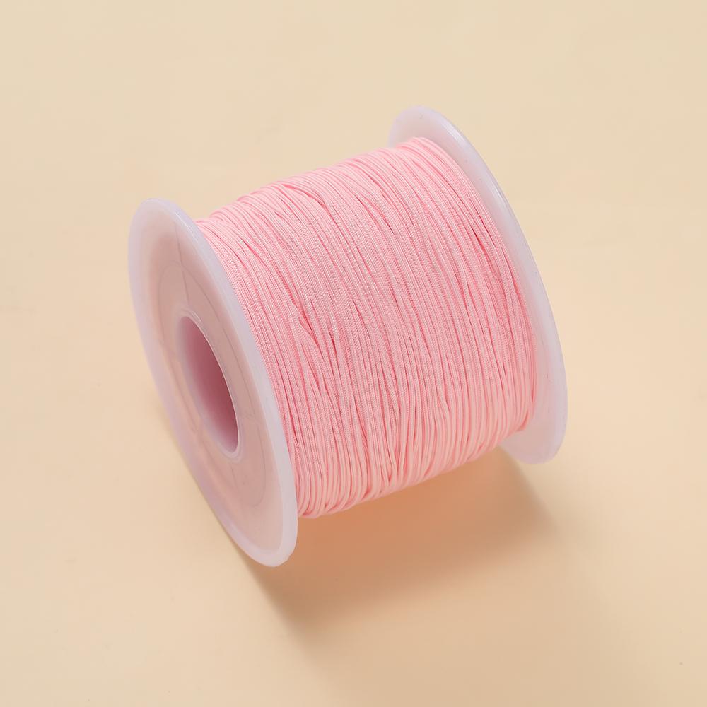 10m/Roll 0.6m #73 Nylon Thread Cord String for Jewelry Making Handmade Woven Rope Jade Thread Bracelet Necklace Handmade Craft