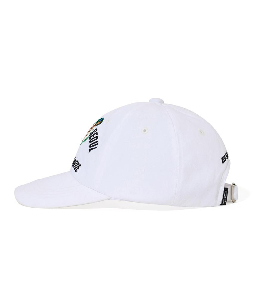 Bieseulaebis Seoul Washed Cotton Cap White