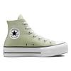 Converse Chuck Taylor All Star Lift Platform Canvas Women Lace-Up High Canvas Shoes Green White A03541C