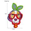 Blucome Lovely Style Brooch For Women Wear Big Sunglass Cartoon Dog Woman Brooches Acrylic Material Girls Jewelry for Gifts