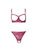 Hot Sexy Open Crotch Lace Underwear Women Sexy Lingerie Breast-bare Bra Set Romance Secret Lingerie Adults Porn Game Set