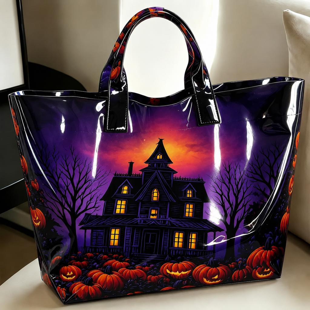 Halloween Schulterhandtasche, Tragbar für den täglichen Gebrauch