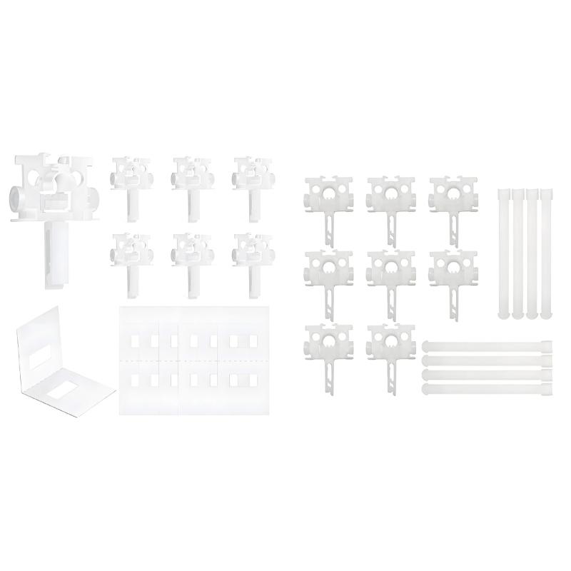 Vertical Blind Repair Carriers with Stem Repair Tabs Vertical Blinds Repair Kits White Vertical Blinds Replacement Parts