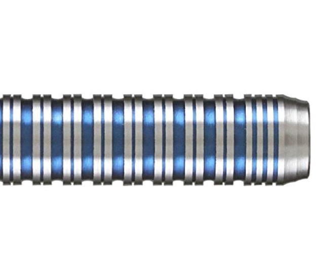 Dynasty A-FLOW SILVER LINE EARTH CERULEAN 2BA Soft Dart Barrel