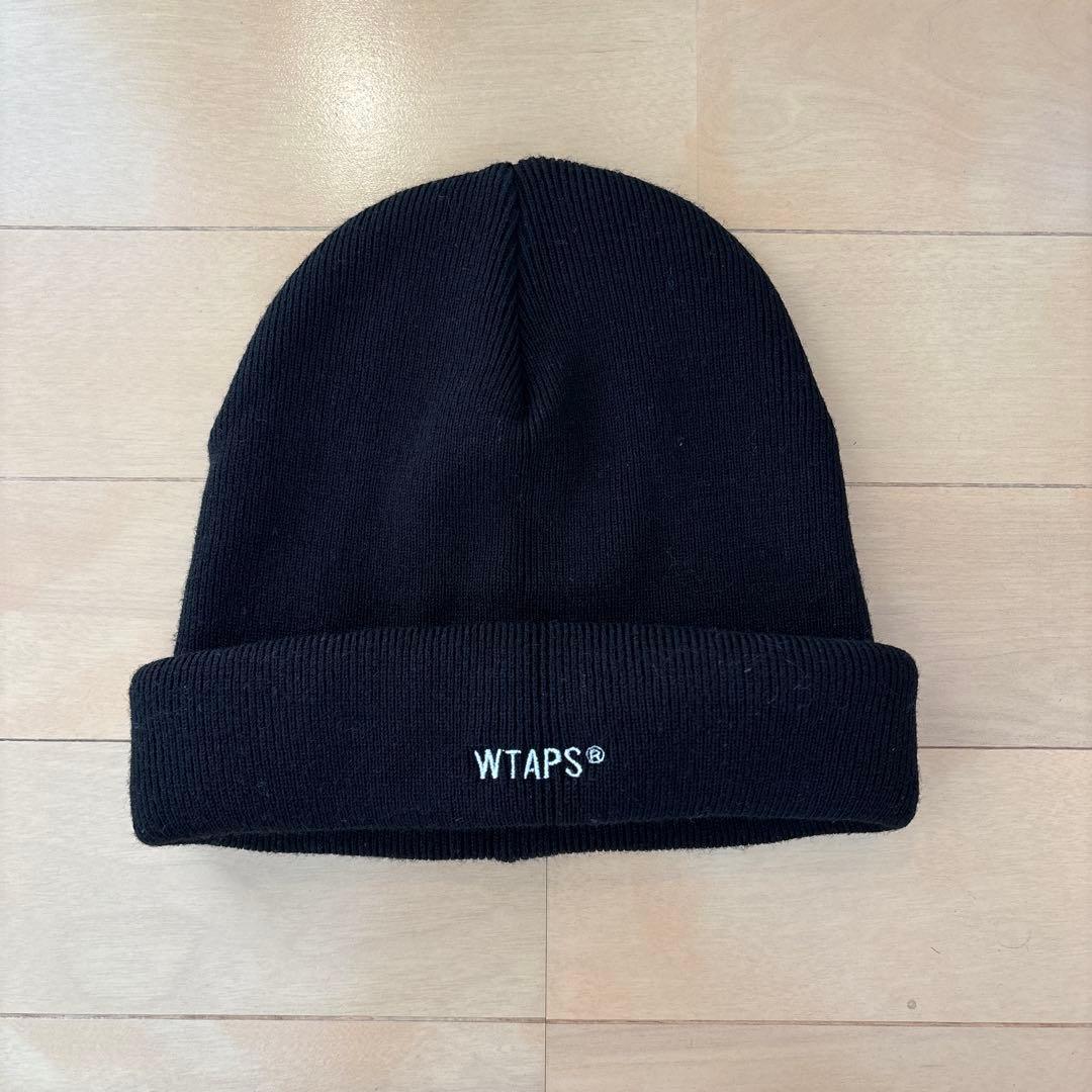 Used WTAPS BEANIE black
