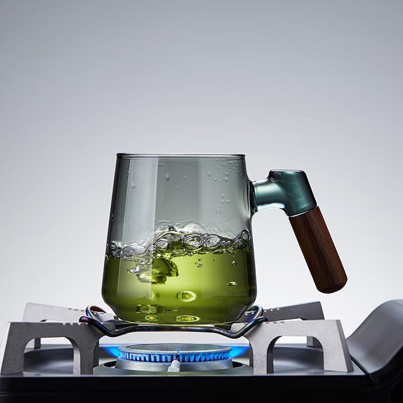 Heat-Resistant Glass Tea Infuser Cup