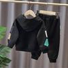 Children Spring Autumn Thin Jacket + Casual Trousers Sports Two-piece Set