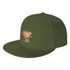 Fashion Beach Sunset Flat Brim Sun Hat  Instagram Style Brand Unisex Caps
