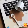 1PC Coffee Mobile Phone Holder, Creative Mobile Phone Holder, Halloween Party Spoof Props, Durable Holder, Prank Decoration