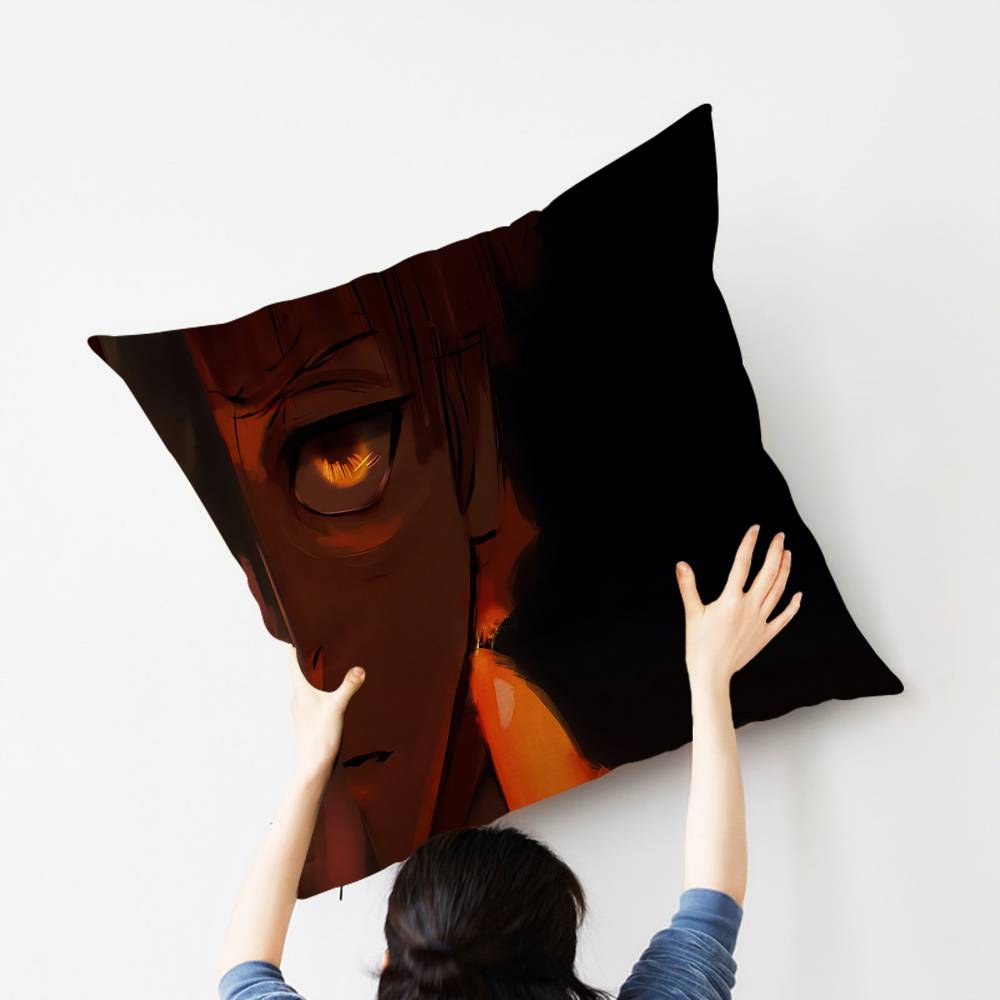 Anime Agatsuma Zenitsu pillow cover sofa cushion cover home room decoration children gift