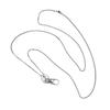 Alloy Zippers Necklace Adjustable Length Clavicle Chain Personalized Neckchain Fashionable Jewelry for Men and Women