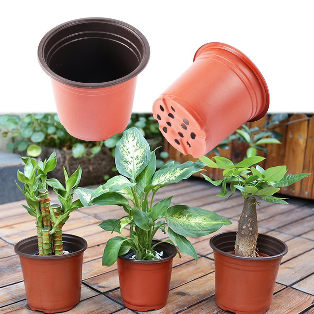 Garden Nursery Pots Plastic Seed Starting Containers Lightweight Seedling Trays Plant Flower Vegetable Fruit Cultivation Boxes
