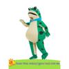 Inflatable Frog Cartoon Mascot Costume for Street Vending & Performances