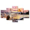 18 Stile 5 Stück Der Koran Motto Moschee Poster Wandkunst Leinwand HD Gedruckt Islamische Kalligraphie Ölgemälde Bilder Heimdekoration
