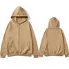Unisex Hooded Fleece Zip-Up Jacket: European & American Style Casual Sportswear for Autumn/Winter - Available In 15 Colors