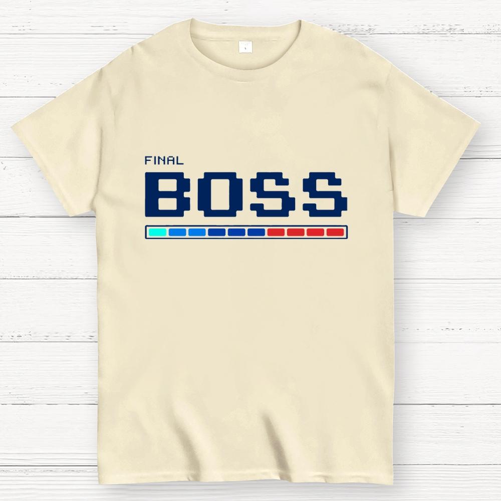 Final Boss Cotton Casual Cool Loose T-Shirt