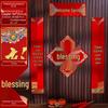 Flocked Chinese New Year Door Decal Set