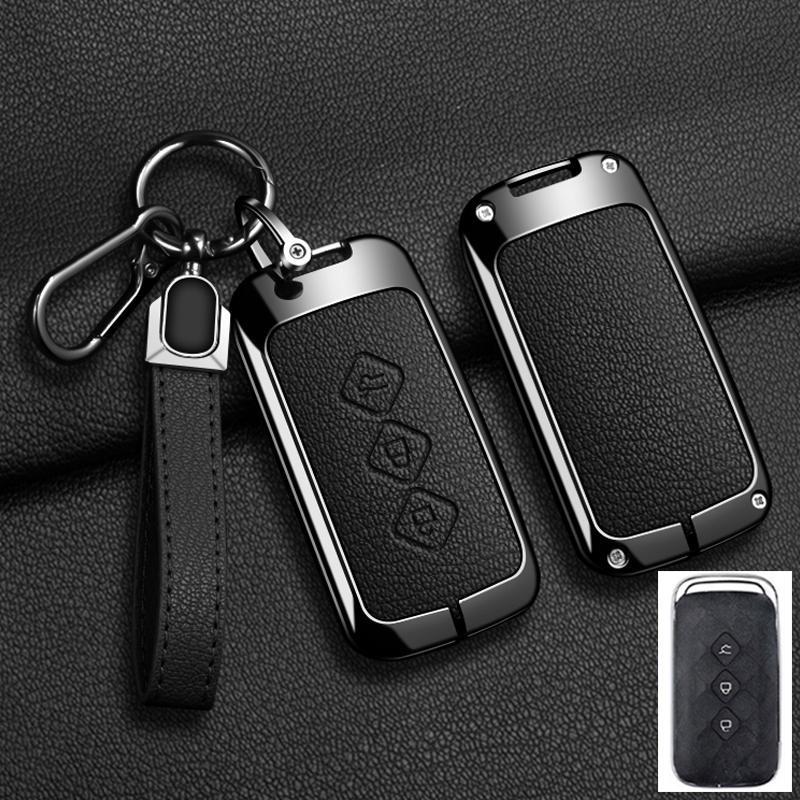 Car Zinc Alloy Remote Key Case For Chevrolet AveoTrax Groove Captiva 2024 Wuling Hongguang S Baojun 510 730 360 560 RS-5 530 630