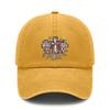 USA Patriotic Baseball Cap - Washed & Distressed Style, Adjustable Fit, Curved Brim For Outdoor Activities & Daily Wear, Unisex Vintage