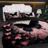 Retro Black Butterfly 3D Printed Quilt cover set Retro Elegant Style Bedding Cover Luxury Home Textiles Duvet Cover Pillowcases