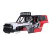 RC Car Shell Impact Resistant Lightweight Rubber Red Remote Control Car Body Shell Replacement for W