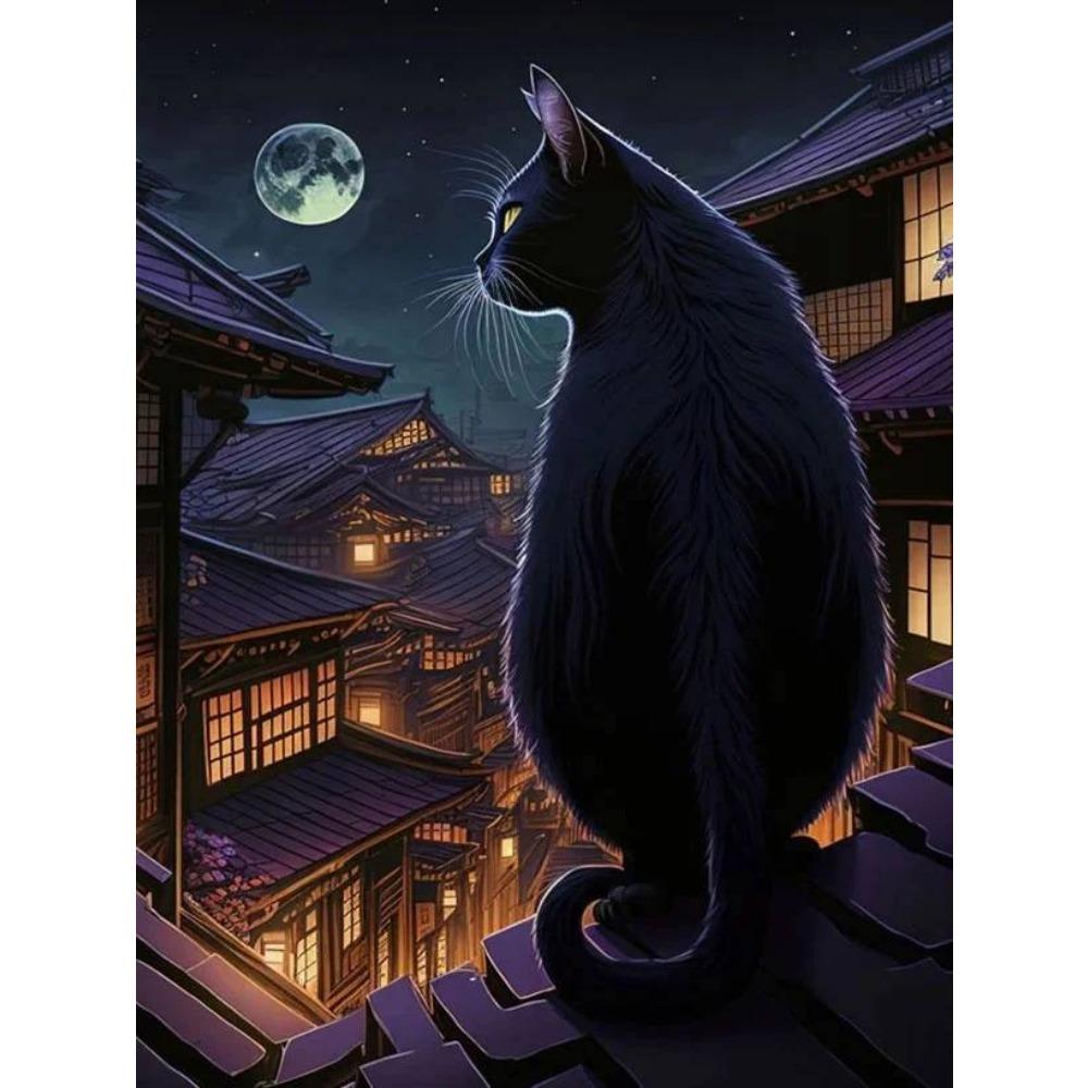 DIY Full Round Diamond Painting Cross Stitch 3D Animal Art Style Home Scene Decorative Diamond Painting 5d Diamond Art Painting