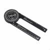 Degree Angle Gauge High Hardness Aluminum Engraved Scale Miter