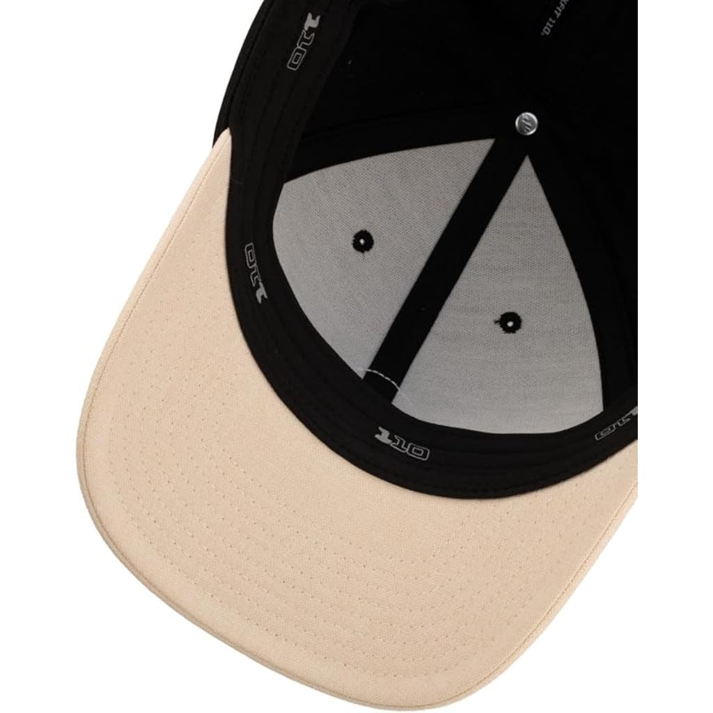 [Black Clover] Cap Sharp Luck 18 Laser Patch/Black/Creme
