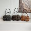 Handbag Pocket Boston Tote Bag Korean Style Underarm Bag All-match PU Bowling Bag  Women