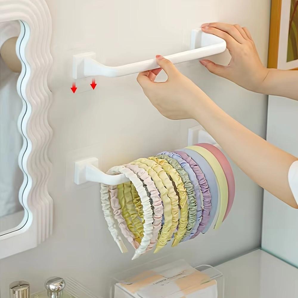 Wall-Mounted Hair Hoop Storage Rack Display Stand Scratch Resistant Headband Display Stand Organizer Jewelry Organizer