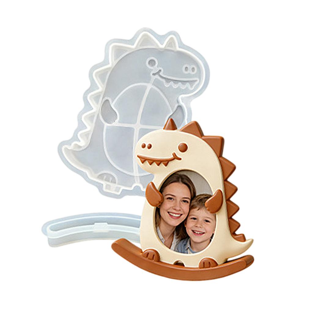 Handmade Animal Shaped Picture Frame Silicone Mold For Special Home Decoration Gifts Desktop Ornament
