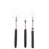 ABJI-3 Pieces Telescoping Inspection Mirror Round Mirror Square Mirror Inspection Tool For Checking Vehicle,Observing Mouth
