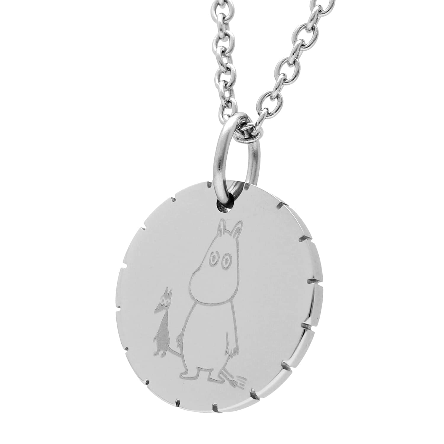 

Gin no Moomin x Phiten Little My Reversible Stainless Official Character Merchandise [Shinjuku Kura] Necklace, Women s, Steel, 2-Way,