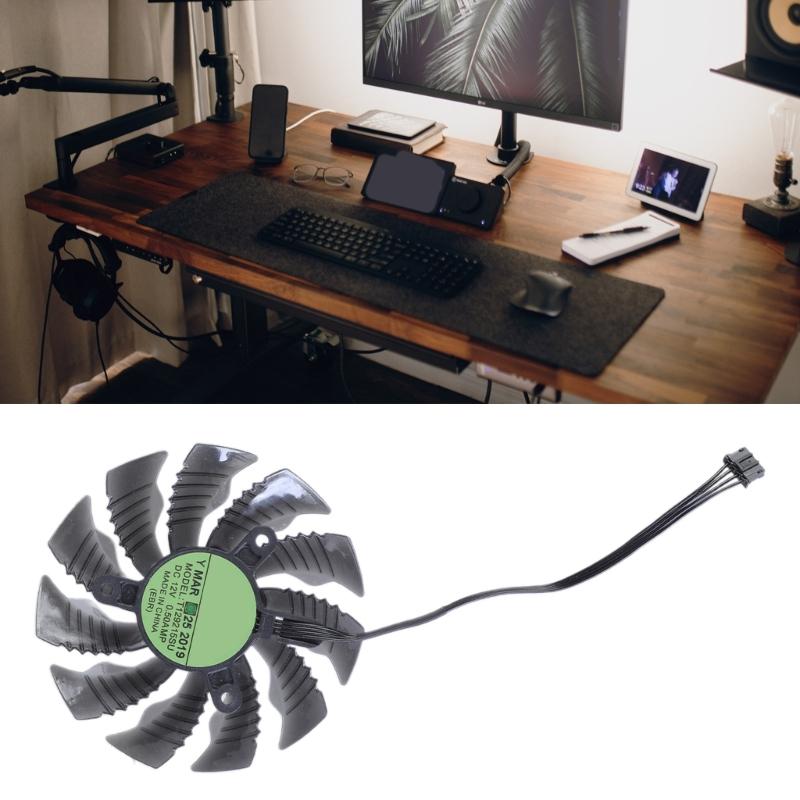 87MM T129215SU 4Pin Cooling Fan for 980 Ti R9 390X 390 RX 480 580 1060 1080 1070 1070Ti Graphics Card Coolers Fan