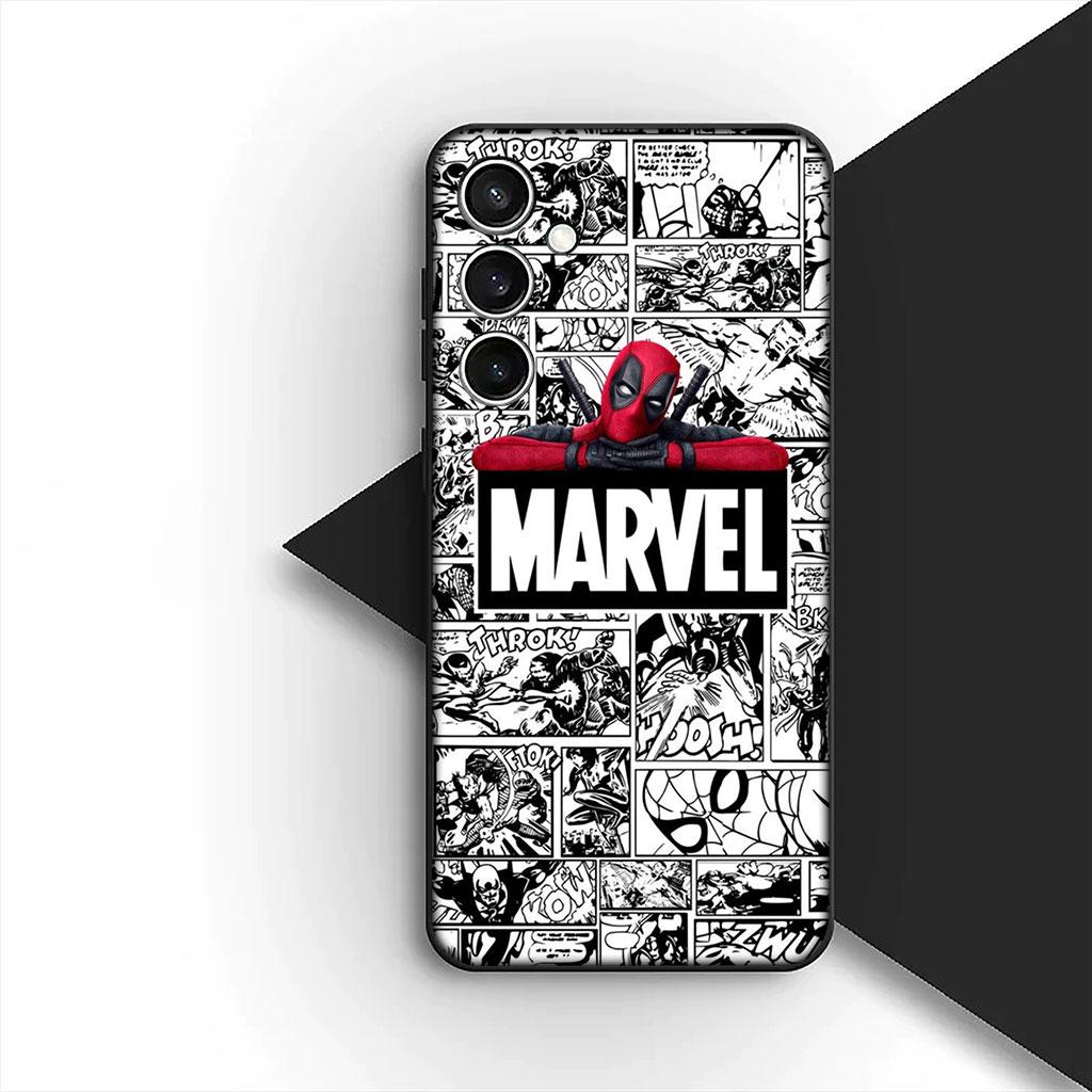 Phone Cover for OPPO A18 A16 A80 A40 A17 A15 A38 A78 A79 A54 A57 A58 A60 4G 5G Funda Casing Soft Case Wallpaper Marvel Deadpool