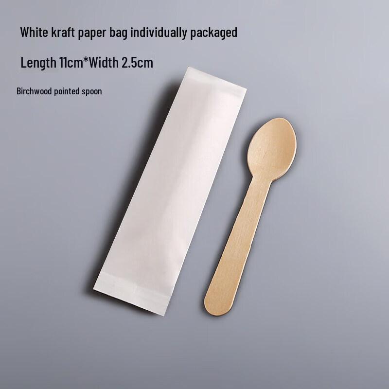 Biodegradable Disposable Wooden Spoons