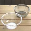 [.co.jp Exclusive] Nagao Bowl Heat-Resistant Cook Bowl, 21cm, 1900ml, and Colander Set, Made in Japan